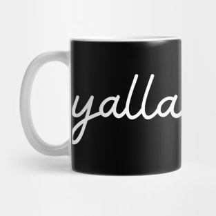 yalla habibi - white Mug